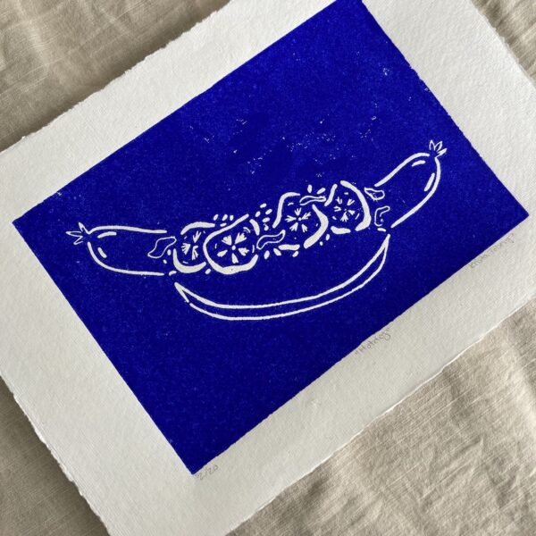 Hotdog- Ultramarin A4 - Image 2