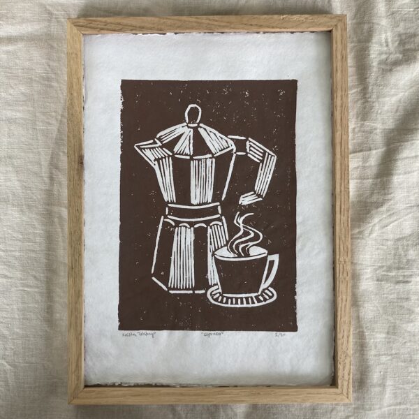 Espresso - mørkebrun A4