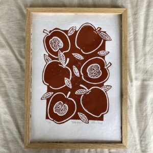 Æbler - brændt orange - A4