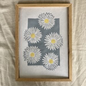 Daisy - dueblå - A4