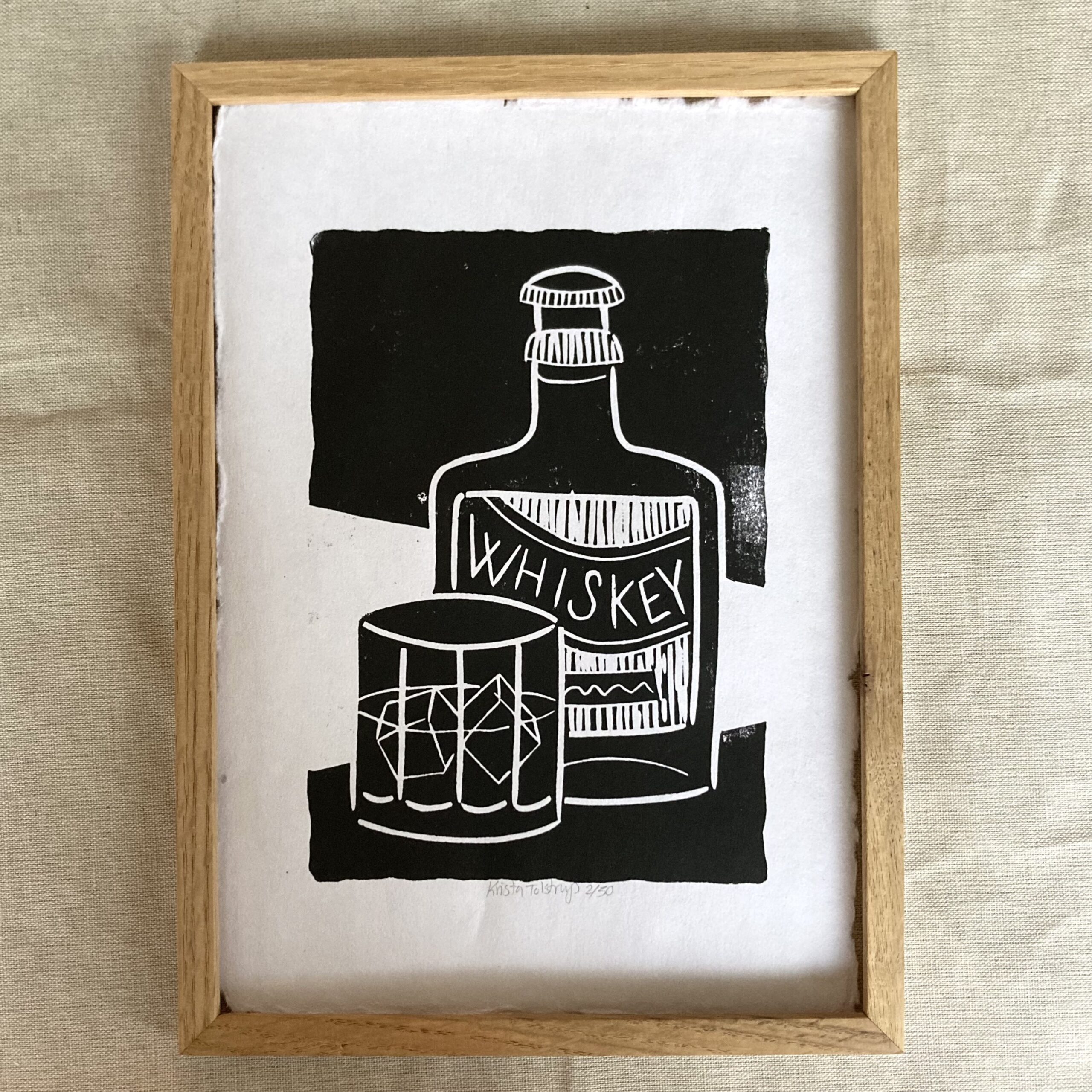 Whiskey -sort - A4