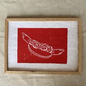 Hotdog - Rød A4