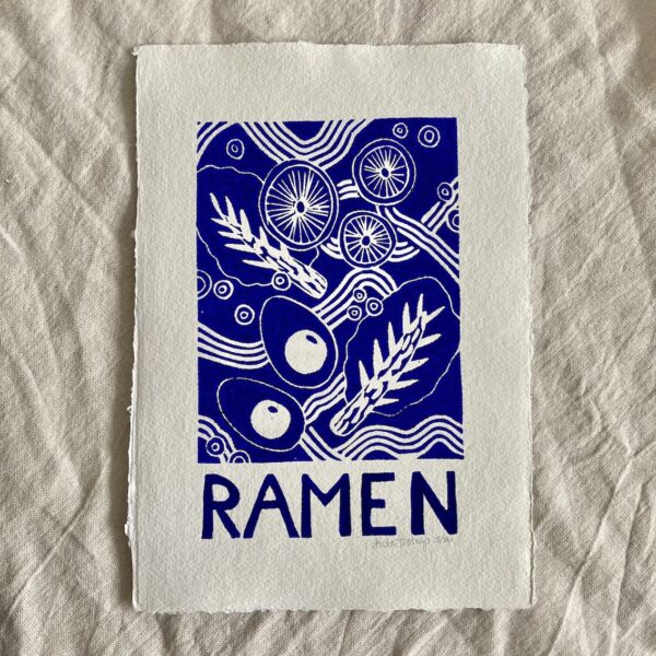 Ramen - blå - A4 - Image 2