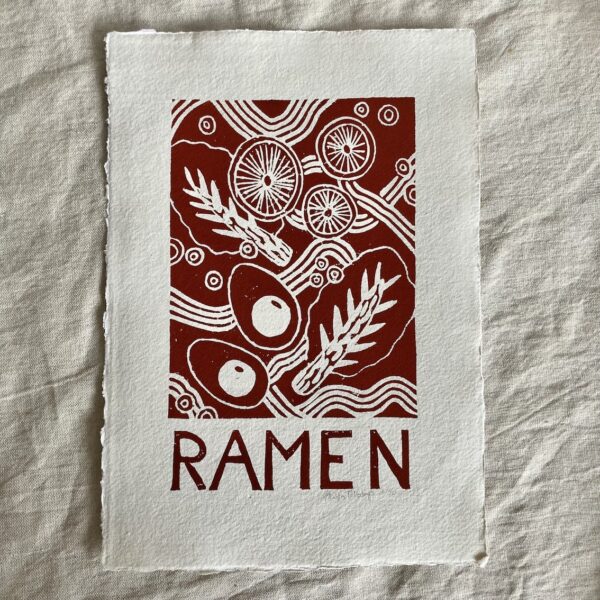 Ramen - brændt orange A4 - Image 2