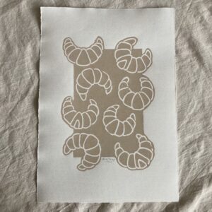 Croissants - beige A3