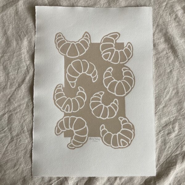 Croissants - beige A3