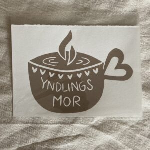 Yndlings mor (mini tryk)