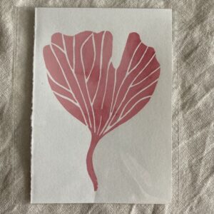 Ginkgo blad (mini tryk)