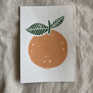 Appelsin (mini tryk)