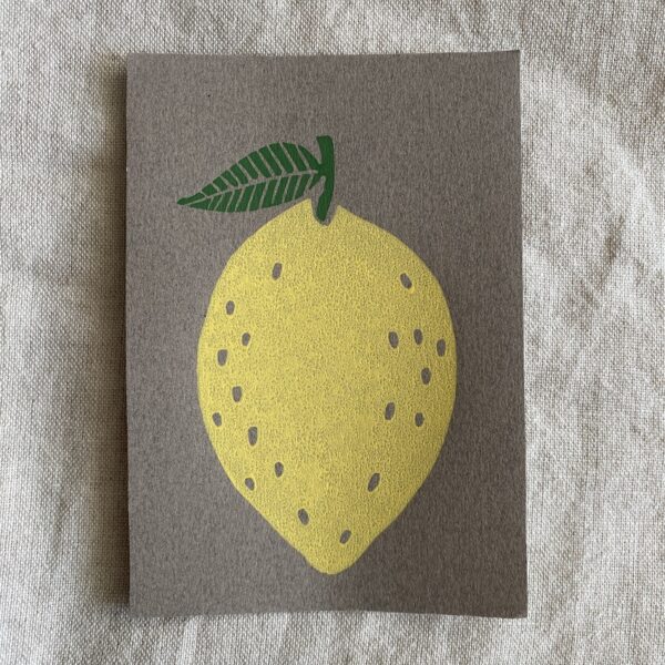 Citron (mini tryk)