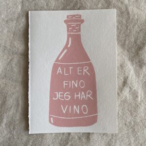 Vino (mini tryk)