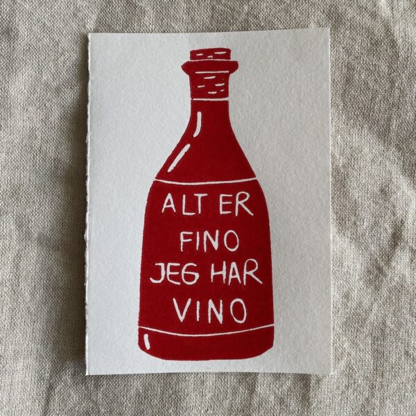 Vino (mini tryk)