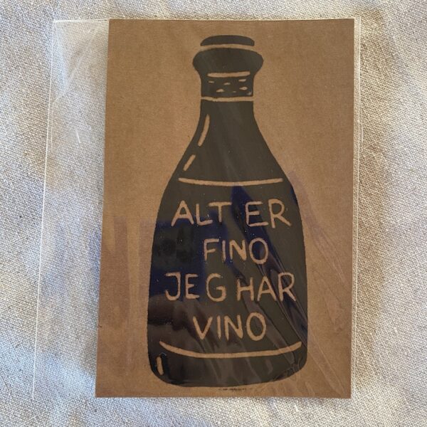 Vino (mini tryk)